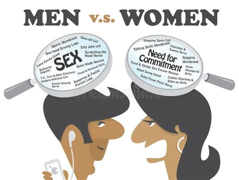 Men Vs Women This Image Illustrates The Funny Yet Real Differences Of