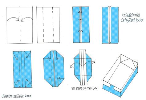 Beginner Easy Origami Box Step By Step