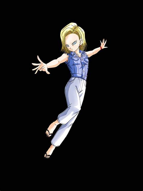 Android 18 Maxiuchiha22s Render By Vannaindaco On Deviantart Anime