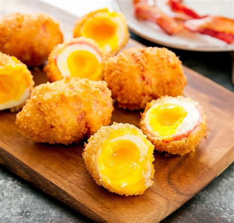 Deep Fried Soft Boiled Eggs Recipe And Food