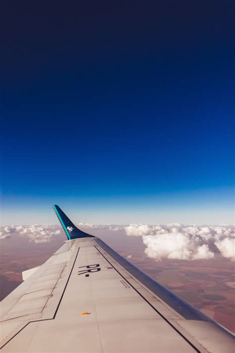Free Images Sky Air Travel Blue Daytime Wing Horizon Atmosphere