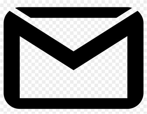 Gmail Icon Free Download At Icons8 Gmail Logo Black And White Hd Png