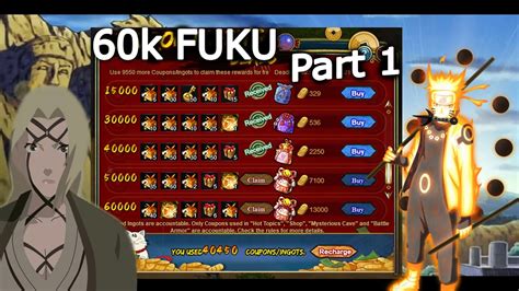 Fuku Deals 60k Part 1 Naruto 6 Paths Full BT Zabuza Ronin YouTube