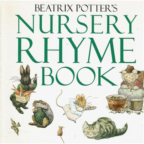 Beatrix Potters Nursery Rhyme Book Potter Beatrix Marlowes Books