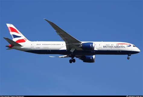 G Zbke British Airways Boeing 787 9 Dreamliner Photo By Suparat