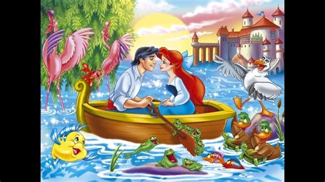 Ariel And Prince Eric Love Moments The Little Mermaid Youtube