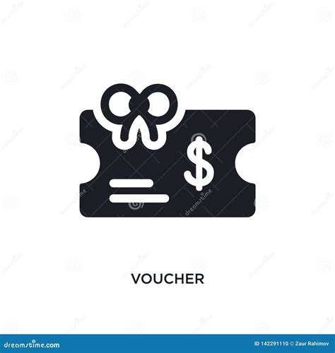Voucher Isolated Icon Simple Element Illustration From Payment Concept