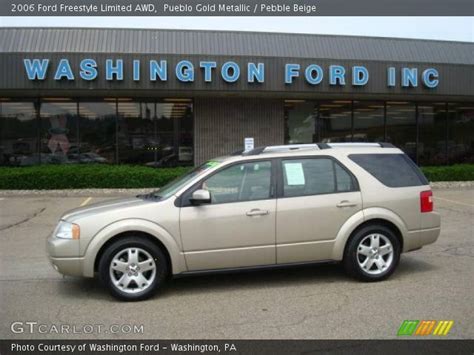 Pueblo Gold Metallic 2006 Ford Freestyle Limited Awd Pebble Beige