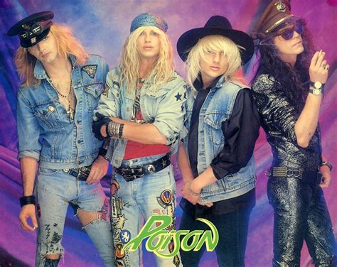 poison hair metal bands glam metal poison rock band