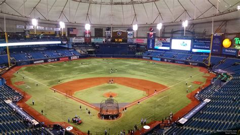 Tropicana Field Section 300 Tampa Bay Rays