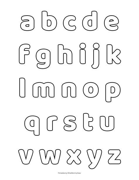 Heres A Cute Lower Case Alphabet To Print Out 100 Free Use For