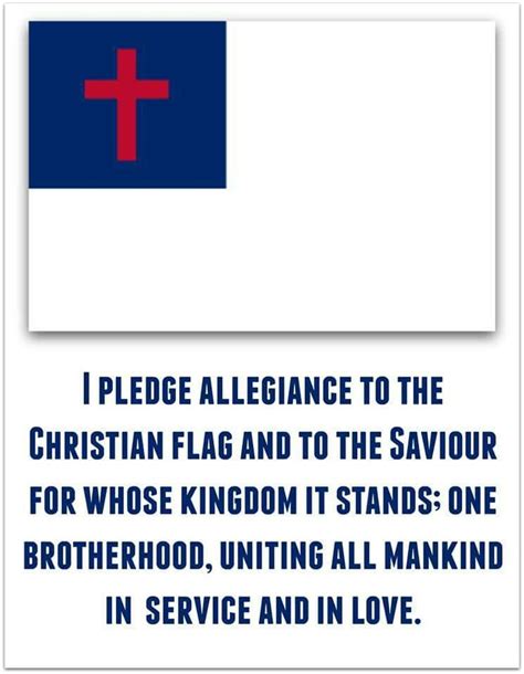 Pin By Ann White On Godbible Pledge To The Christian Flag Christian