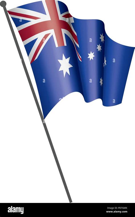 Australia Flag Vector Illustration Stock Vector Image And Art Alamy