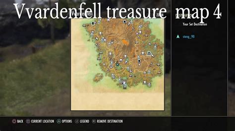 Vvardenfell Treasure Map Iv 4 Youtube