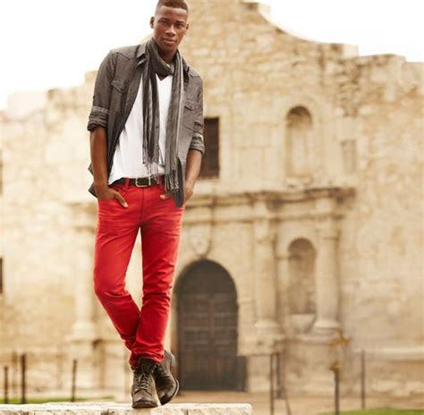 Men Outfits With Red Pants Ways For Guys To Wear Red Pants Red