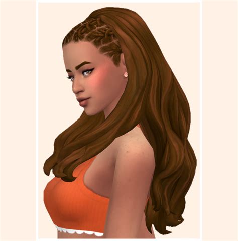The Sims 4 Best Half Up Half Down Hair Cc Fandomspot