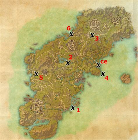 Eso Stonefalls Treasure Map 1 Maps For You