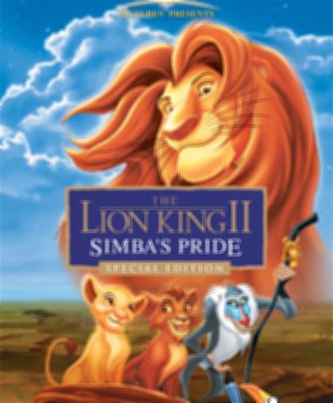 O Rei Leão 2 O Reino De Simba 27 De Outubro De 1998 Filmow