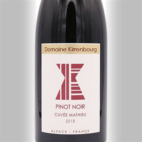 Alsace Pinot Noir 2019 CuvÉe Mathieu Domaine Kirrenbourg