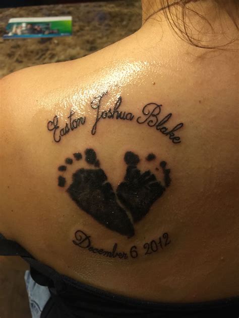Tattoo Ideas Baby Footprints Information And 21 Ideas