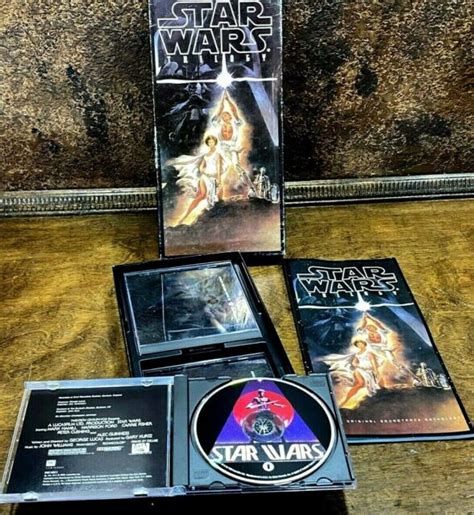 Star Wars Trilogy The Original Soundtrack Anthology Boxed Set 4 Cd W