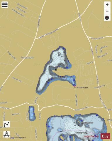 Peters Pond Fishing Map Nautical Charts App