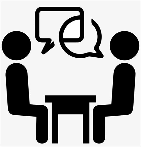 Download Transparent Interview Vector Interviewer Face To Face
