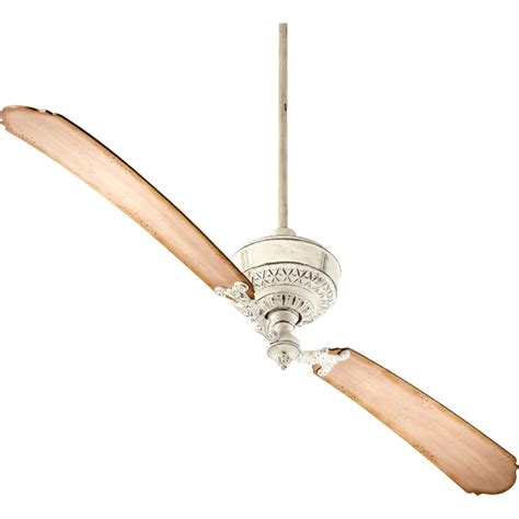 Vintage & farmhouse style floor fans. 68" Vintage Double Bladed Ceiling Fan - Shades of Light