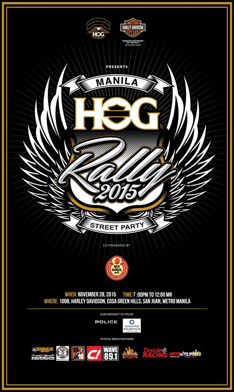Manila Hog Rally 2015 Harley Davidson Street Party When In Manila