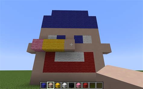 I Built Jeffy In Minecraft Rsupermariologan