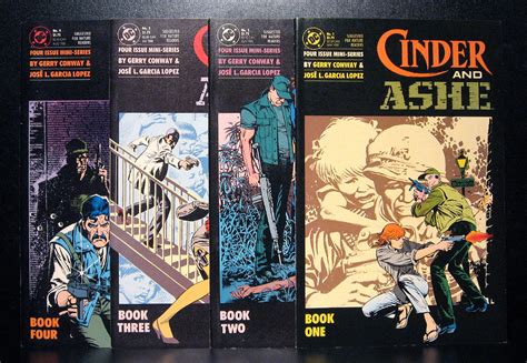 Comics Dc Cinder And Ashe 1 4 1988 Jose Luis Garcia Lopez Art
