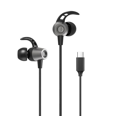 Amgra Noise Cancelling Earbuds Wired Headphones In Ear Earphones With