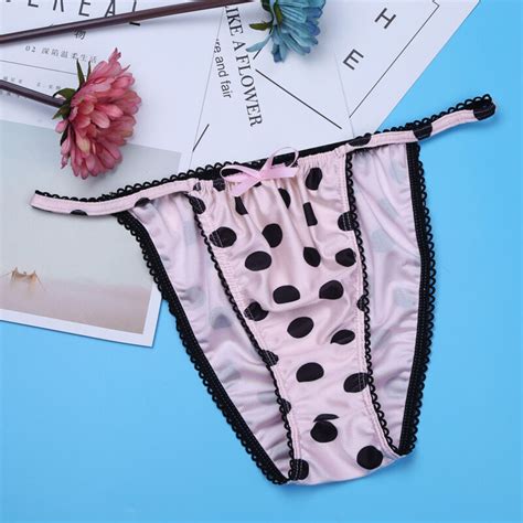 Men Polka Dots Sissy Pouch Panties Bikini Briefs Sexy Thong Underwear Crossdress Ebay