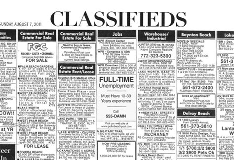 Your Free Classifieds Source For Great Bargains