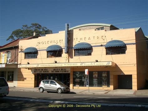 Sydney Art Deco Heritage The Roseville Cinema