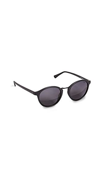 Le Specs Paradox Sunglasses Matte Black Smoke Mono Modesens