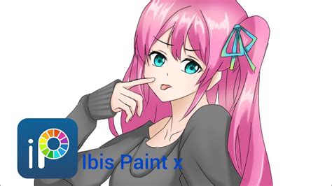 Speedpaint Ibis Paint Draw Anime Girls Youtube