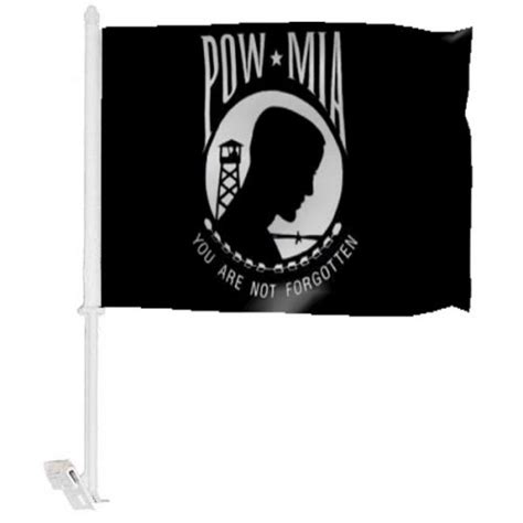 Powmia Car Window Flag