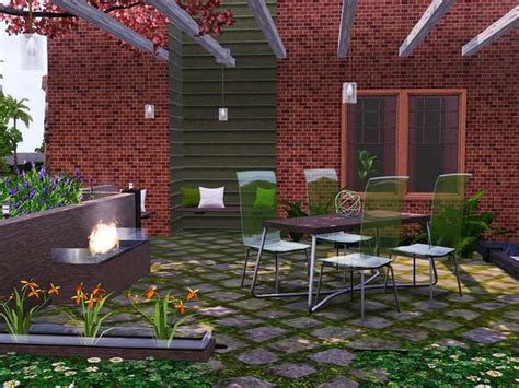 Simman123s Alexander Patio Patio Modern Patio Outdoor Furniture Sets