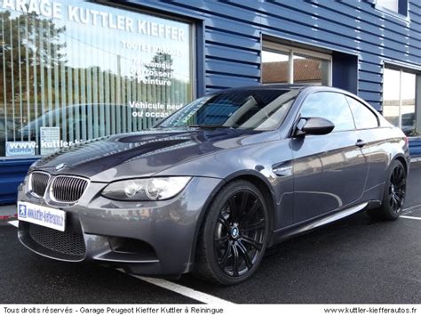 Ici vous trouverez votre nouvelle voiture pour un prix raisonnable, vous pouvez comparer les offres de voitures facilement et rapidement et également proposer votre bmw. BMW M3 BV6 V8 420 CV 2008 - Occasion auto BMW M3
