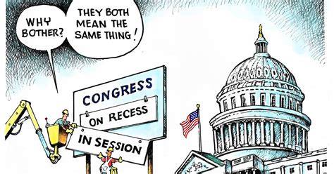 Cartoon Congress In Session