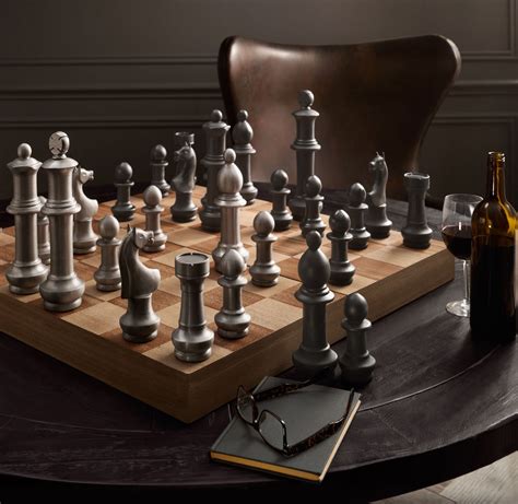 The game of chess is played with 2 players on opposing sides of a 64 (8×8) square board. Giant Aluminum Chess Set - The Green Head