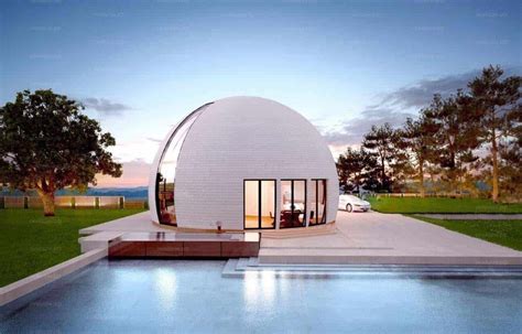 Skydome Design Modern Houses Of The Future Dome House Futuristic