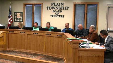 7 28 15 Plain Township Board Of Trustees Meeting Youtube