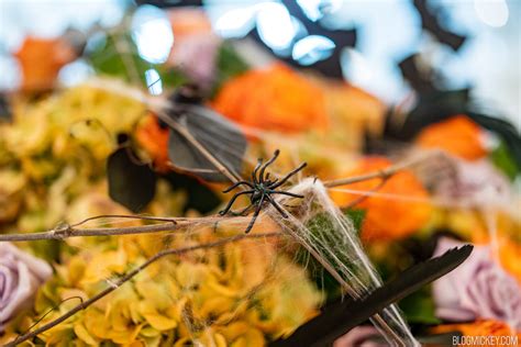 Not So Spooky Floral Arrangements Bring Halloween To Disneys Grand