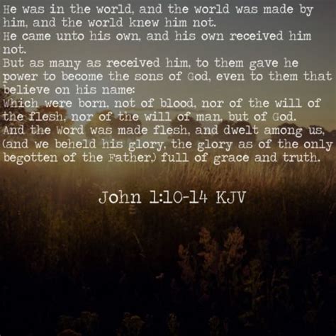 John 110 14 Kjv Bible Verse My Jesus Pinterest