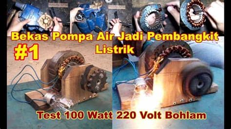 A wide variety of bekas air options are available to you, such as local service location, applicable industries, and warranty. Handmade GENERATOR Part 1 - Cara / DIY / How to make from ...