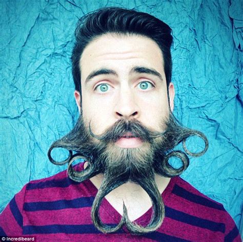 Mr Incredibeard San Francisco Man Creates A Beard Blog Featuring Art