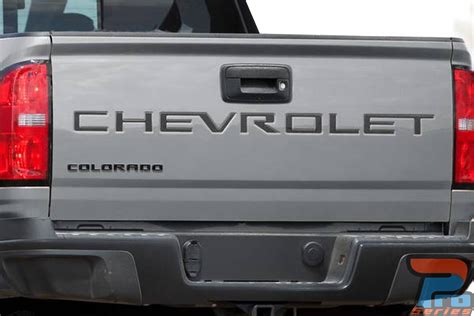 2021 Chevy Silverado Tailgate Letters