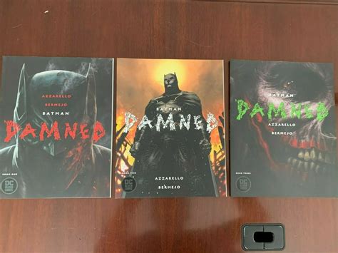 Batman Damned Comic Book Issues 1 2 3 Dc Black Label